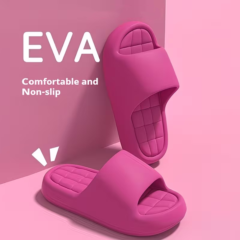 Men'S Shoes To Women'S Size - รองเท้าแตะผู้หญิงสำหรับฤดูร้อน รองเท้าใส่ในห้องน้ำ พื้นหนานุ่ม กันลื่น รองเท้าแตะใส่ในบ้าน รองเท้าแตะชายหาดแฟชั่นน้ำหนักเบาสำหรับผู้ชาย