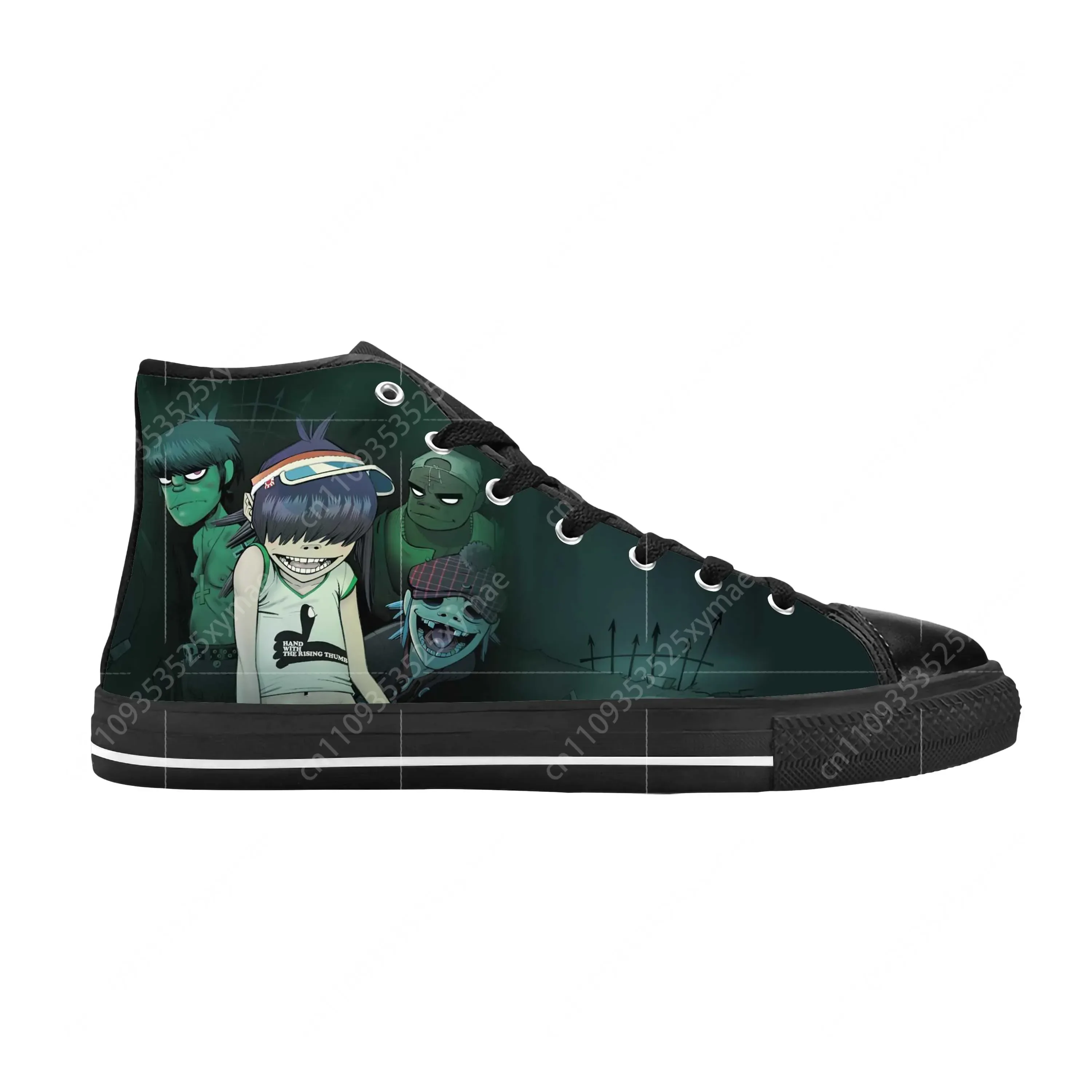 Men Shoes Uk - วงดนตรีร็อก Gorillaz จากอังกฤษ ฮิปฮอป แร็พ มิวสิค