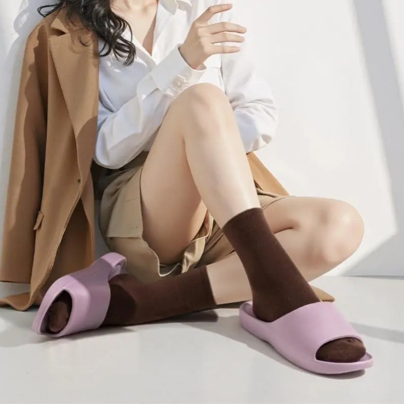 Men'S Shoes To Women'S Size - รองเท้าแตะแพลตฟอร์ม EVA สำหรับคู่รัก นุ่ม ระบายอากาศได้ดี กันลื่น