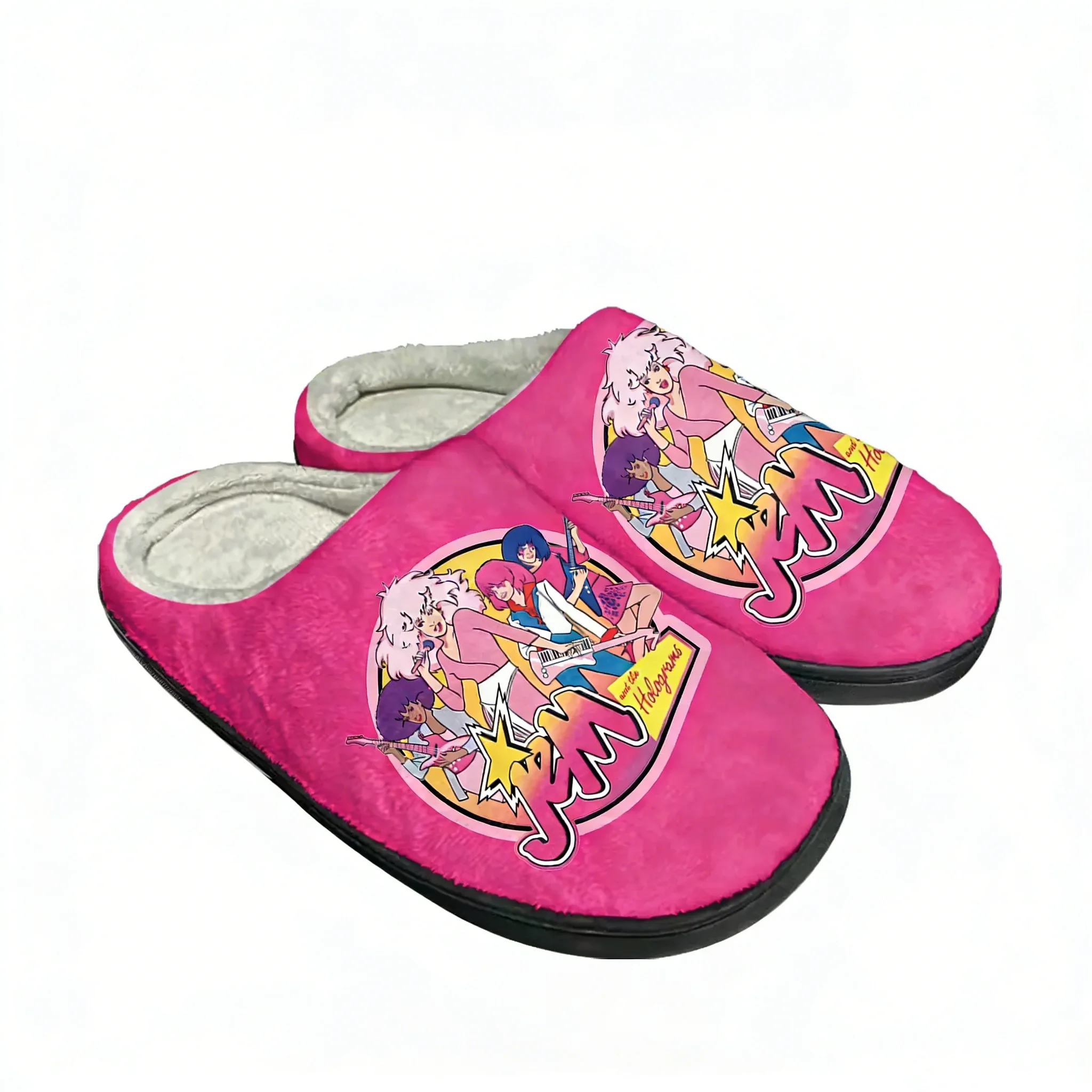 Men'S Shoes Quality - รองเท้าแตะผ้าฝ้าย Jem and The Holograms คุณภาพสูง