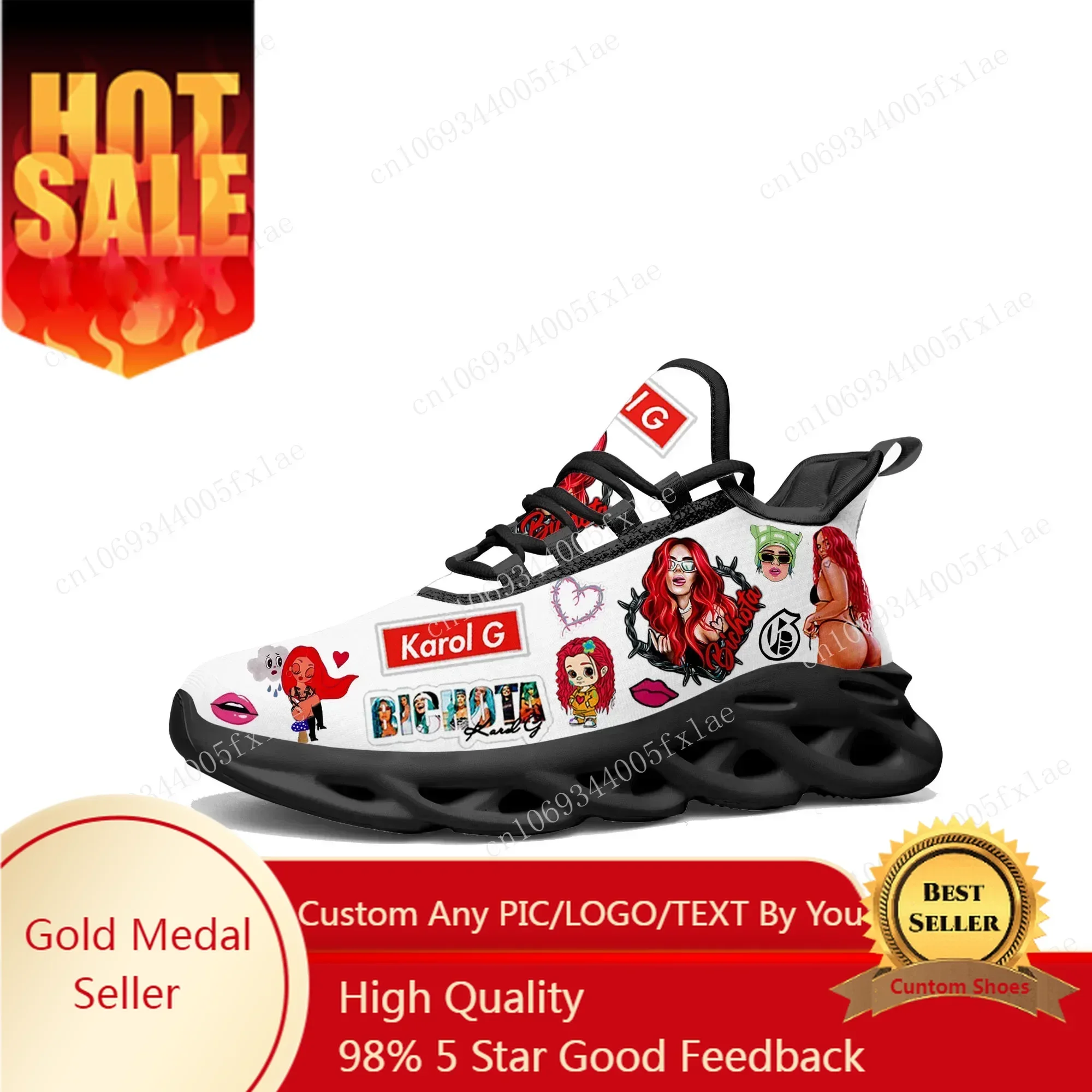 Men'S Shoes Quality - คารอล จี บิโชต้ารองเท้าผ้าใบผู้ชายผู้หญิงกีฬารองเท้าวิ่งคุณภาพรองเท้าผ้าใบแบบผูกเชือกตาข่ายรองเท้าสั่งทำพิเศษรองเท้าสีดำ