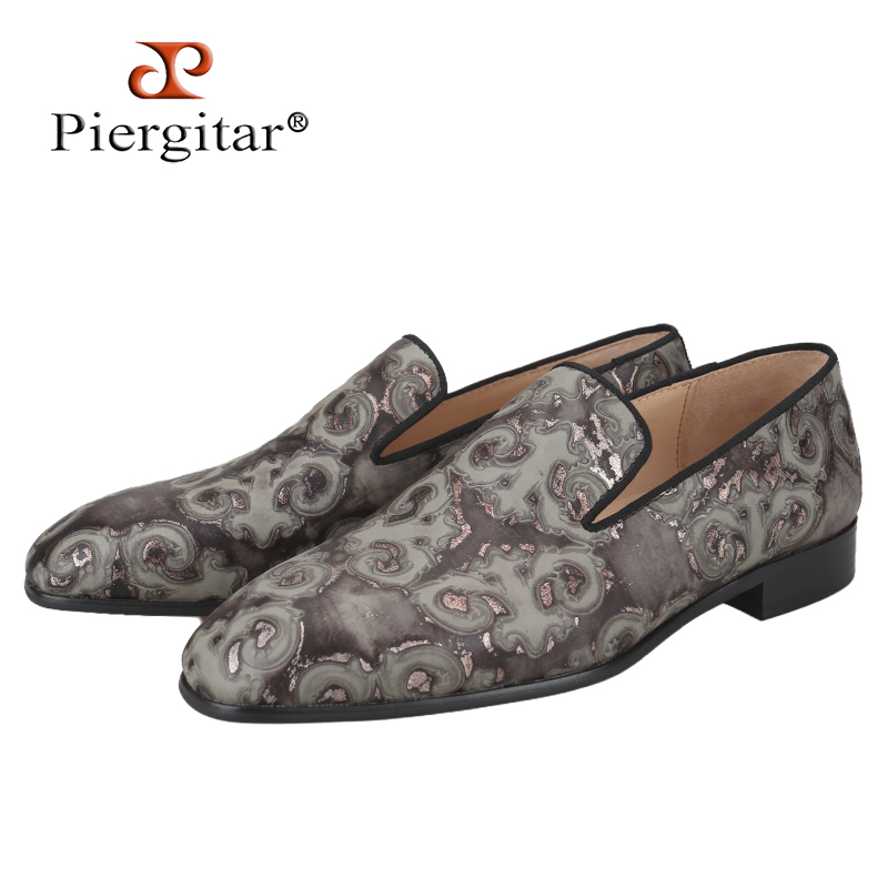Men Shoes Red Tape - Piergitar ขายส่งที่กําหนดเอง Bronze Vintage นูนหนัง Slip