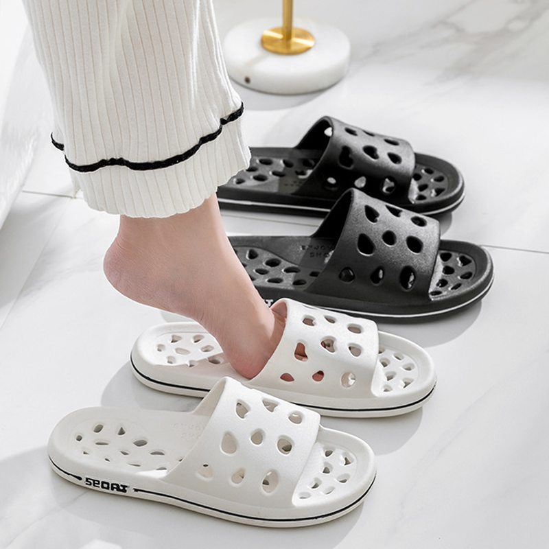 Men'S Shoes To Women'S Size - รองเท้าแตะแบบสวมใส่ในบ้านสำหรับผู้หญิงและผู้ชาย รุ่น Cloud Hollow out สำหรับฤดูร้อน
