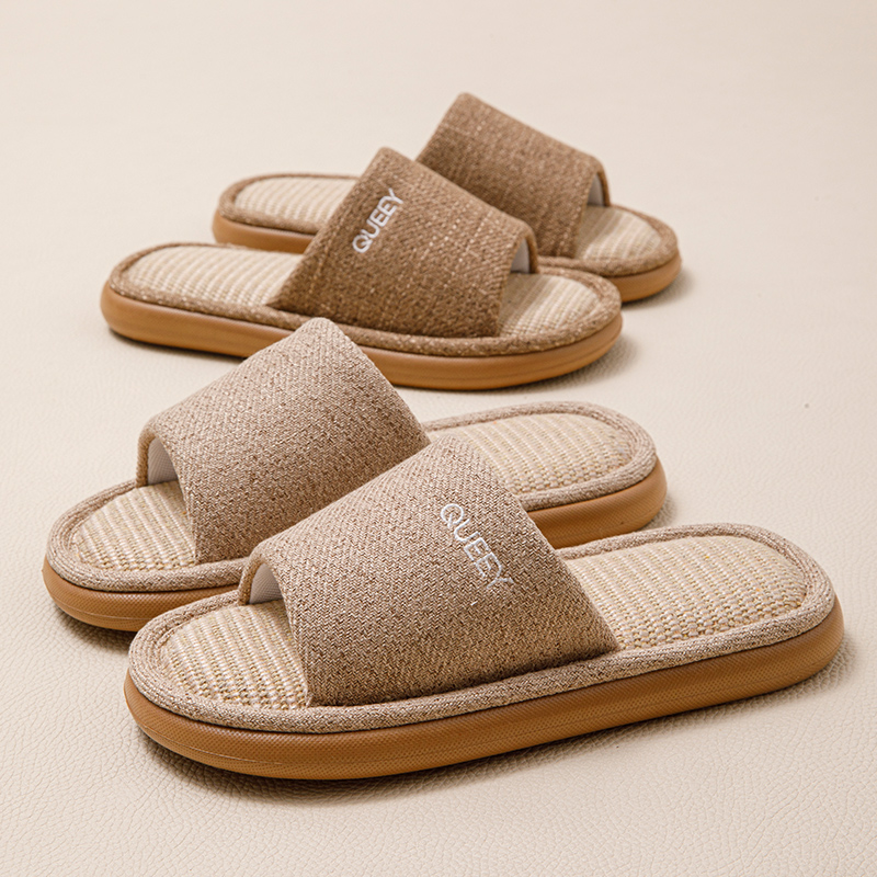 Men'S Shoes To Women'S Size - รองเท้าแตะใหม่สำหรับผู้หญิงใส่ในบ้าน รองเท้าแตะกันลื่นสำหรับคู่รัก รองเท้าแตะสำหรับฤดูร้อน รองเท้าผู้ชายสำหรับทุกฤดูกาล