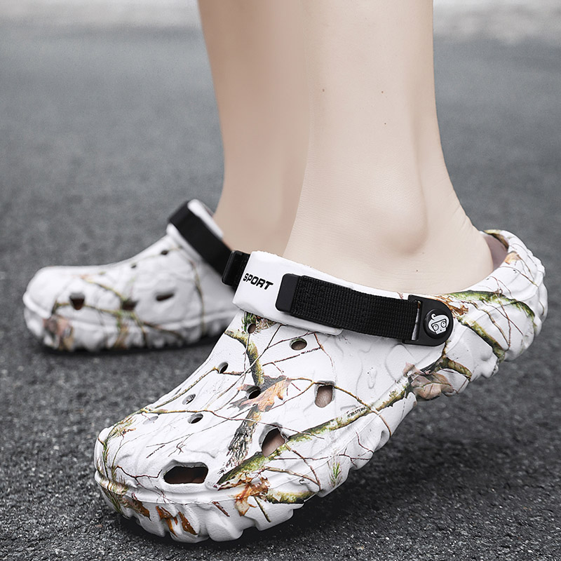 Men'S Shoes Crocs - ฤดูร้อนผู้หญิงและผู้ชายรองเท้าแตะคลาสสิกคู่รองเท้าผู้ชายแฟชั่นรองเท้าแตะลําลองสไลด์ขนาดใหญ่ขนาด 46 47