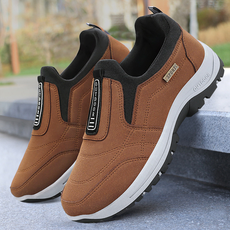 ผู้ชายสบายๆรองเท้าFaux Suedeหน - Boat Shoe Leather บทวิจารณ์และราคา