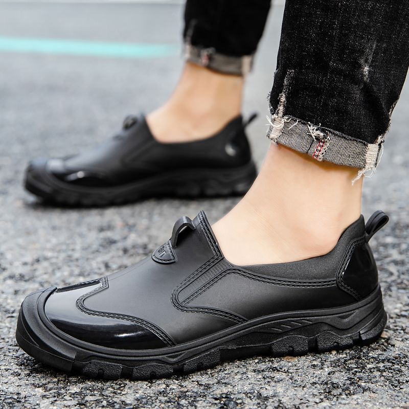 รองเท้าบูทยางกันน้ำสำหรับผู้ชา - Men Shoes Offer บทวิจารณ์และราคา