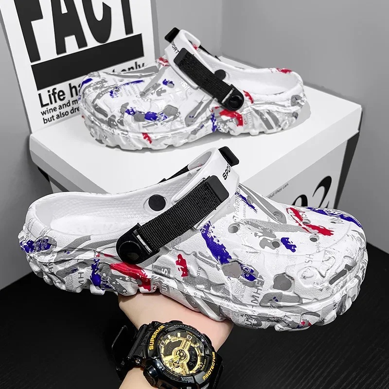 รองเท้าแตะแบบสวมสำหรับผู้ชาย ไ - Men'S Shoes Crocs บทวิจารณ์และราคา