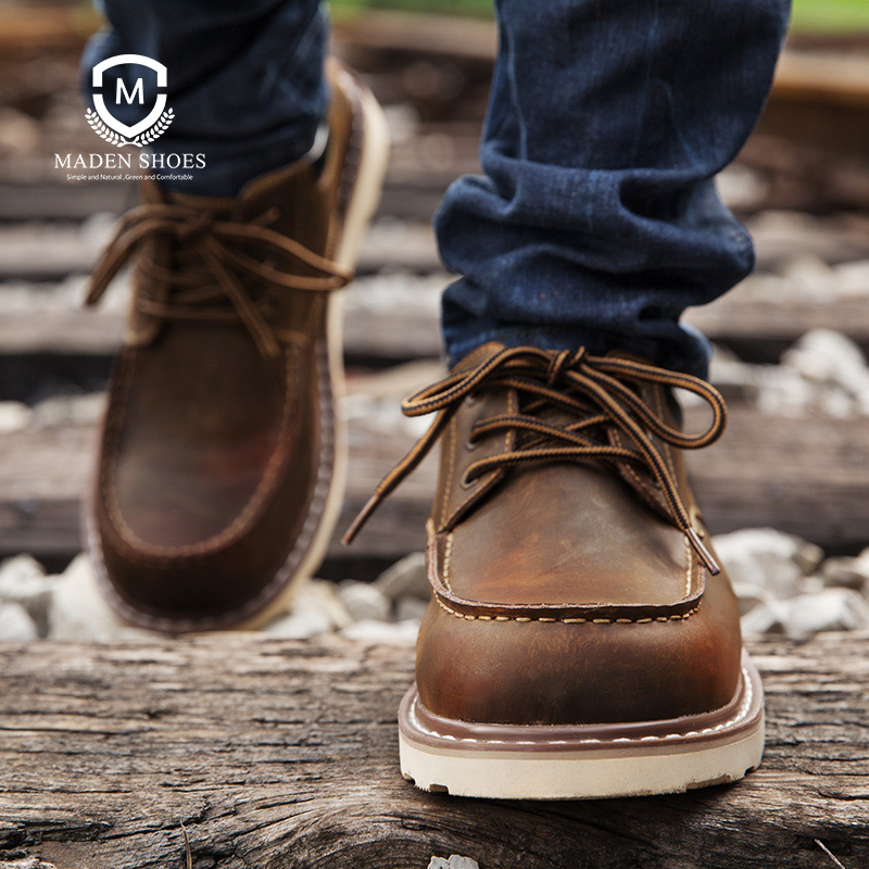 รองเท้าเดรสวินเทจสำหรับผู้ชายข - Men Shoes For Office Work บทวิจารณ์และราคา