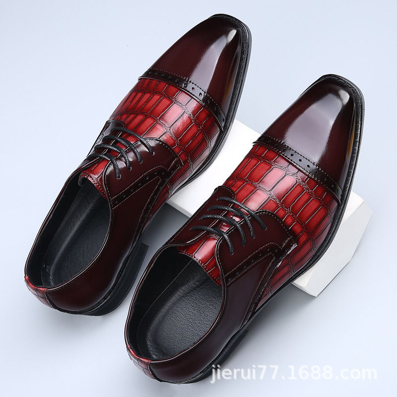 รองเท้าอ็อกซ์ฟอร์ดหัวปิดลายหนั - Men'S Shoes Crocs บทวิจารณ์และราคา