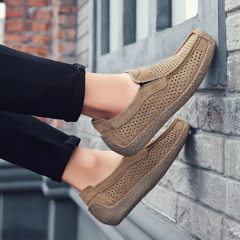 ผู้ชายLoafersคุณภาพสูงลื่นในรอ - Men Shoes For Office Work บทวิจารณ์และราคา