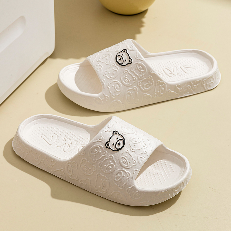 รองเท้าแตะลายหมีน่ารักสำหรับผู - Men'S Shoes To Women'S Size บทวิจารณ์และราคา