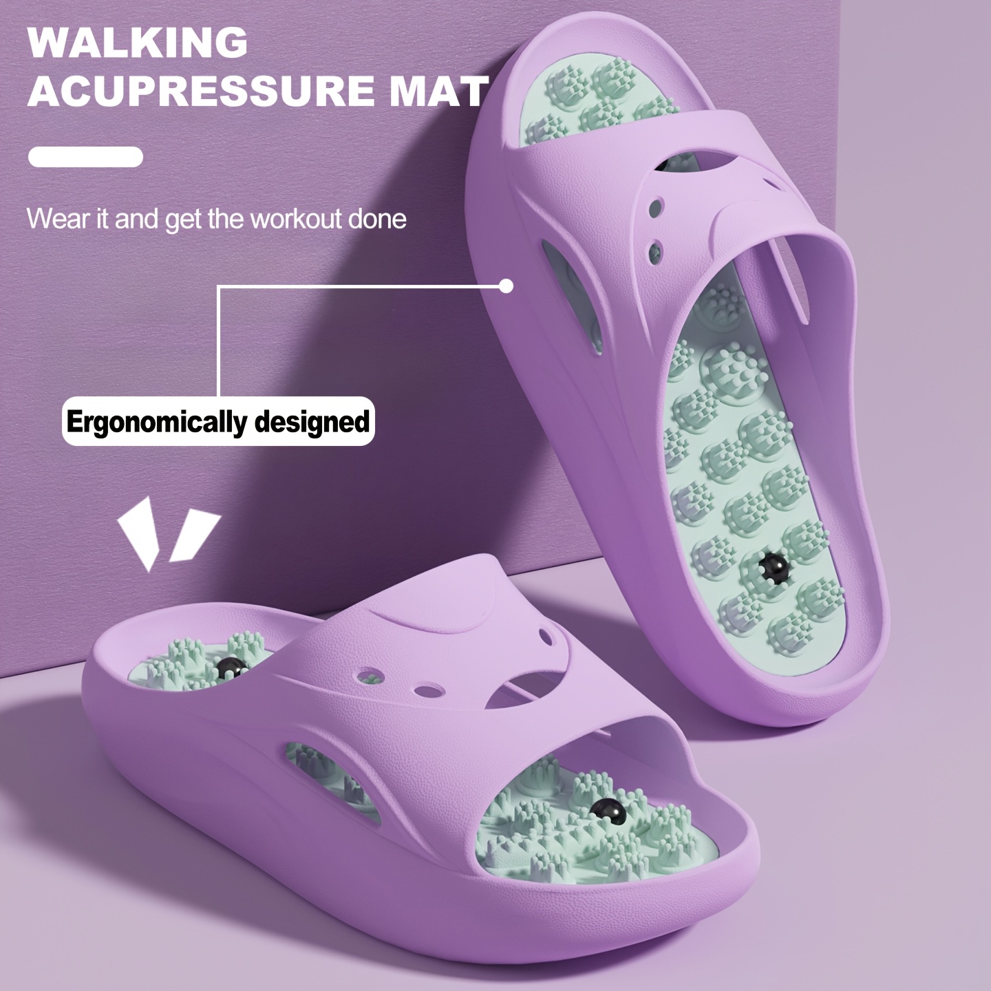 รองเท้าแตะนวด EVA สำหรับผู้หญิ - Men'S Shoes To Women'S Size บทวิจารณ์และราคา