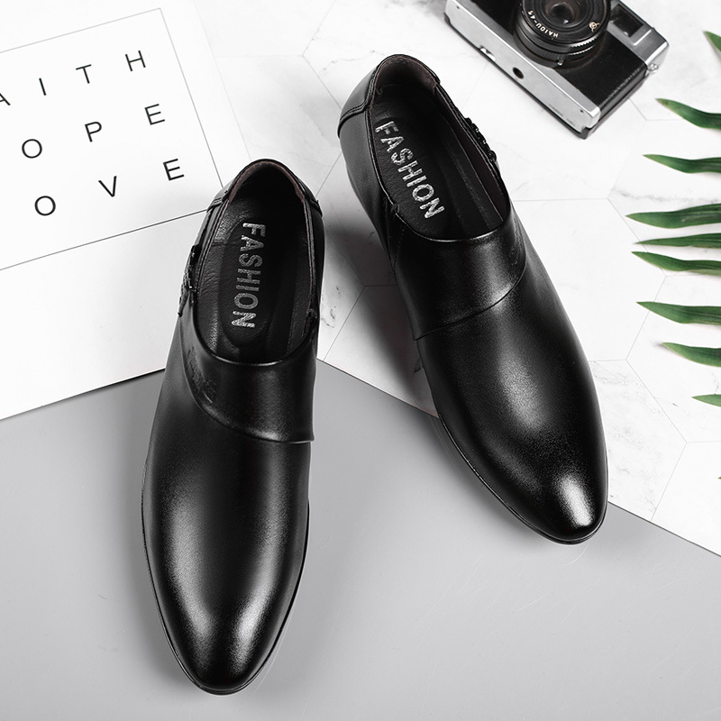 ผู้ชาย PU รองเท้าหนังอย่างเป็น - Men Shoes For Office Work บทวิจารณ์และราคา