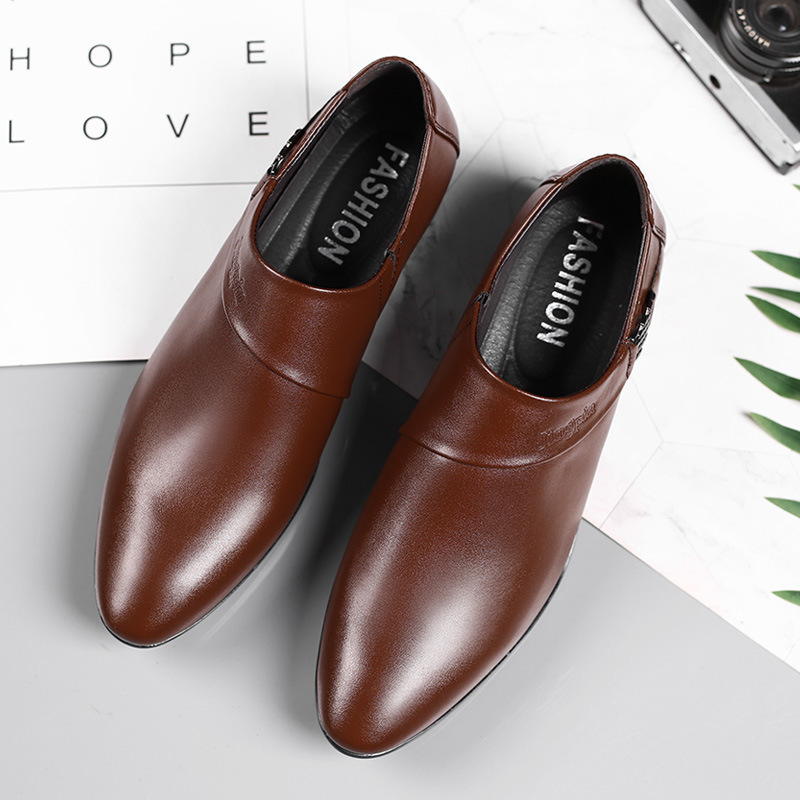 ผู้ชาย PU รองเท้าหนังอย่างเป็น - Men Shoes For Office Work บทวิจารณ์และราคา