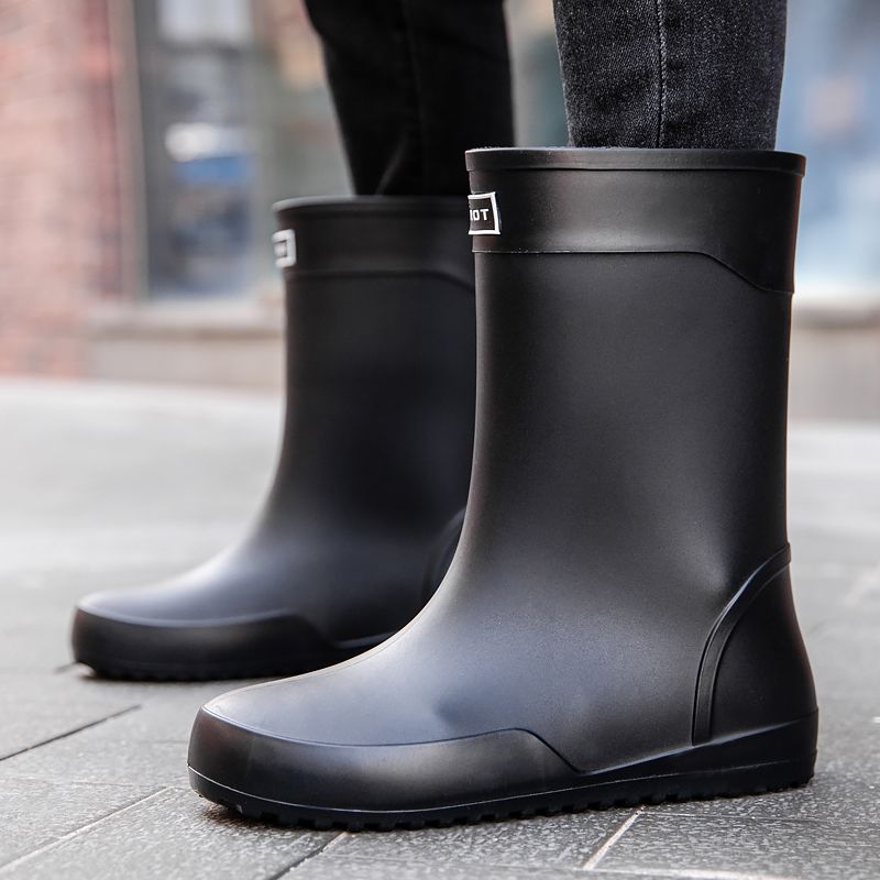 รองเท้าบูทกันฝนสำหรับผู้ชาย ใส - Men Shoes Offer บทวิจารณ์และราคา
