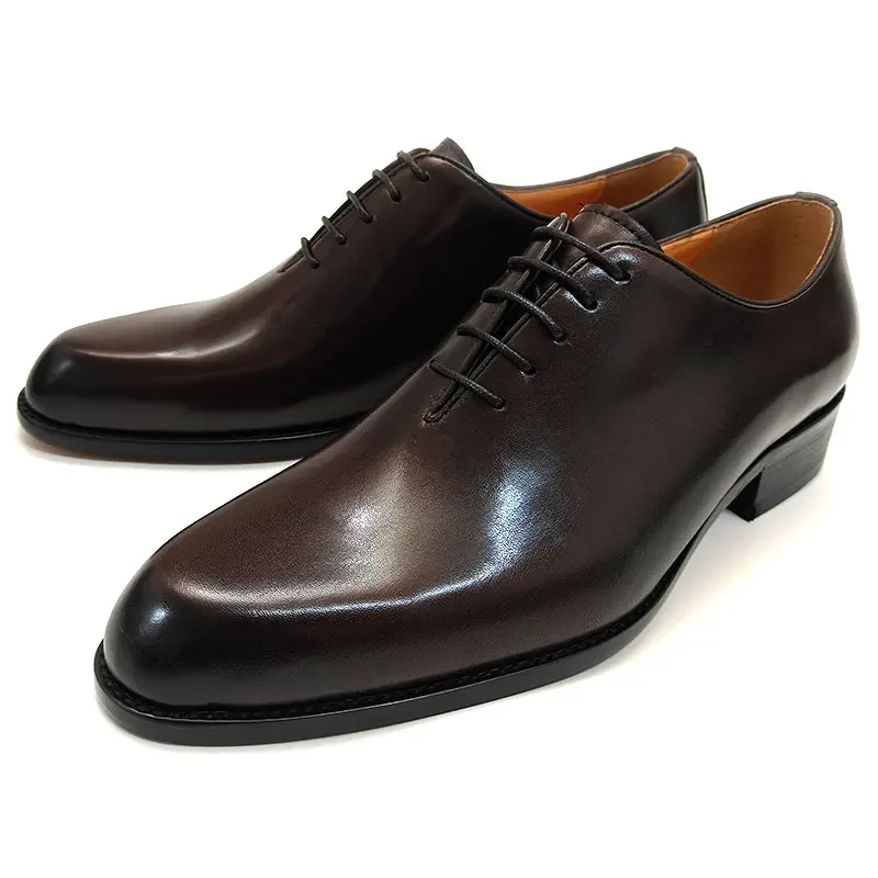 รองเท้าหนังผู้ชายสำหรับใส่ทำงา - Men Shoes For Office Work บทวิจารณ์และราคา