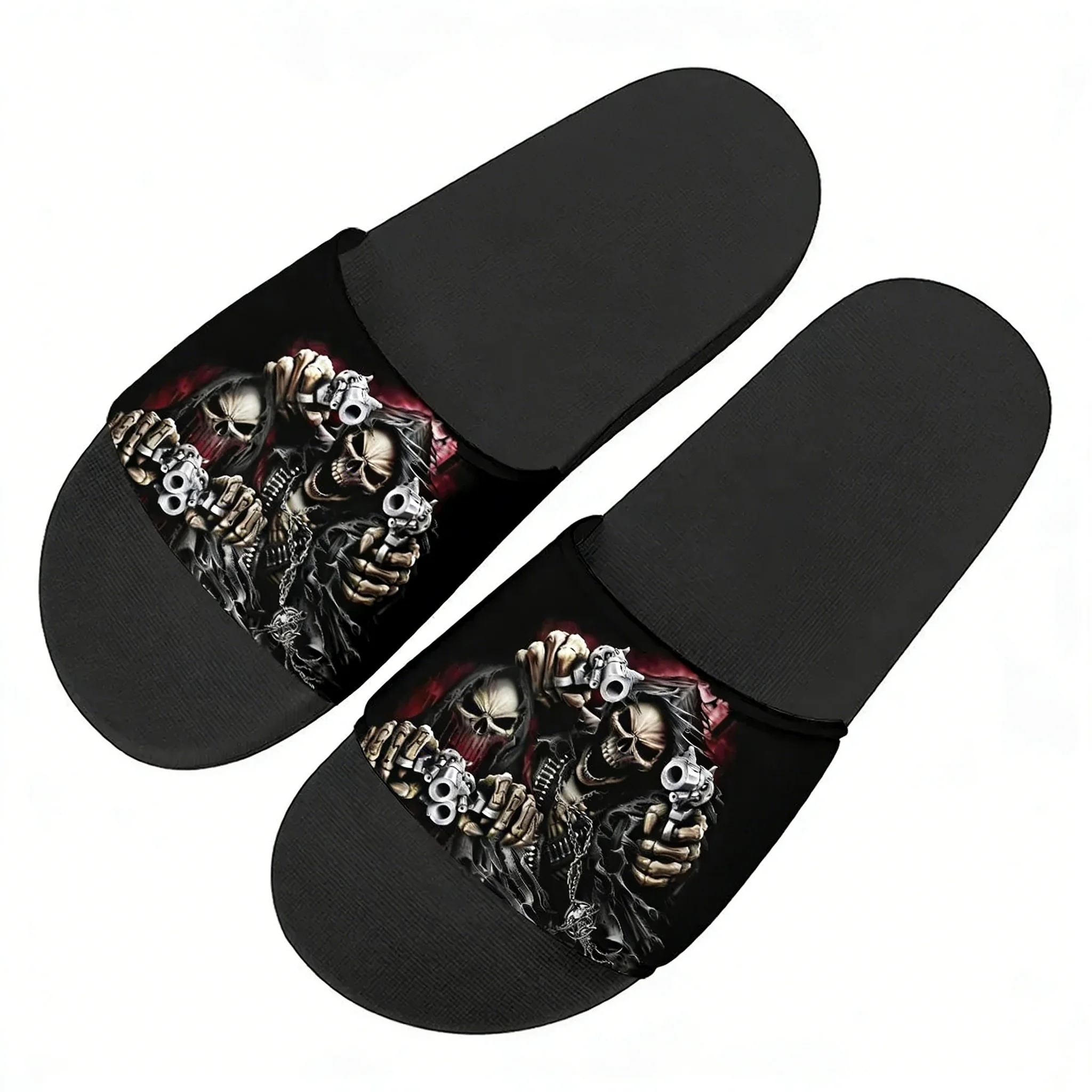 รองเท้าแตะลายโครงกระดูกสุดเท่  - Men'S Shoes Quality บทวิจารณ์และราคา