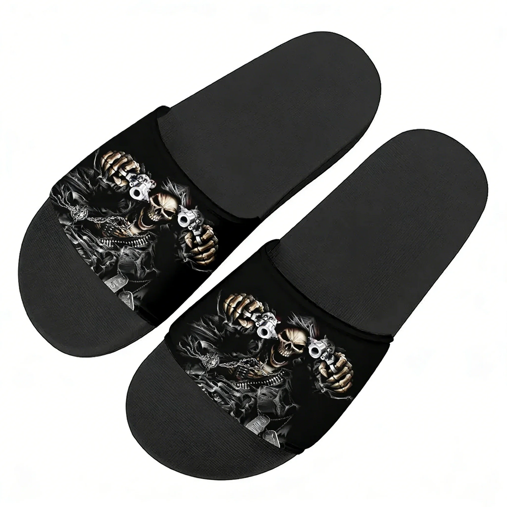 รองเท้าแตะลายโครงกระดูกสุดเท่  - Men'S Shoes Quality บทวิจารณ์และราคา