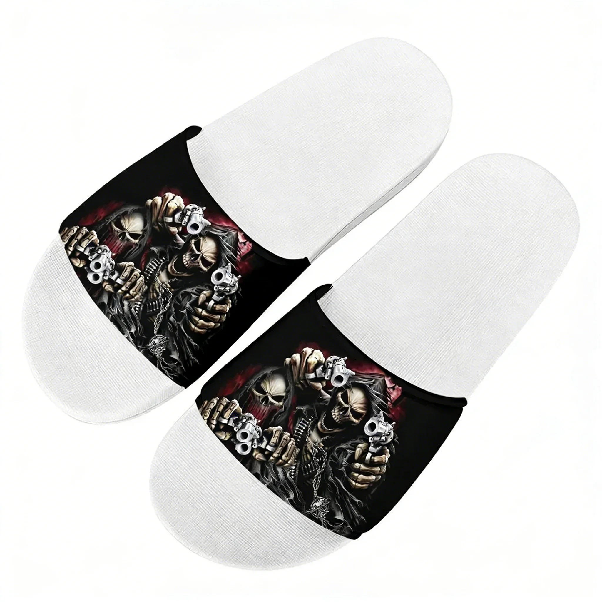 รองเท้าแตะลายโครงกระดูกสุดเท่  - Men'S Shoes Quality บทวิจารณ์และราคา