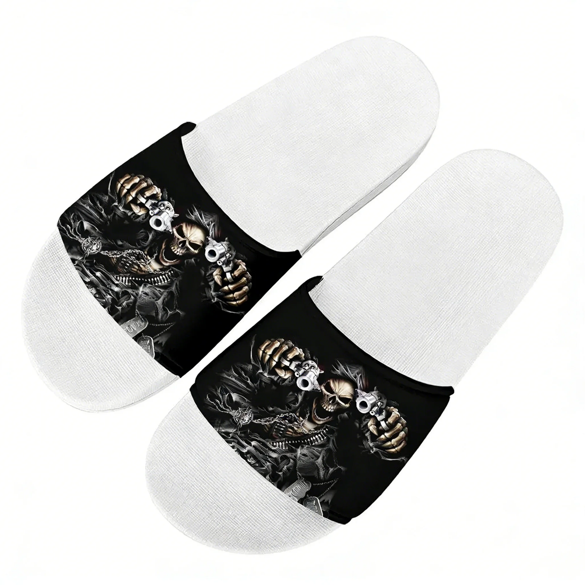 รองเท้าแตะลายโครงกระดูกสุดเท่  - Men'S Shoes Quality บทวิจารณ์และราคา