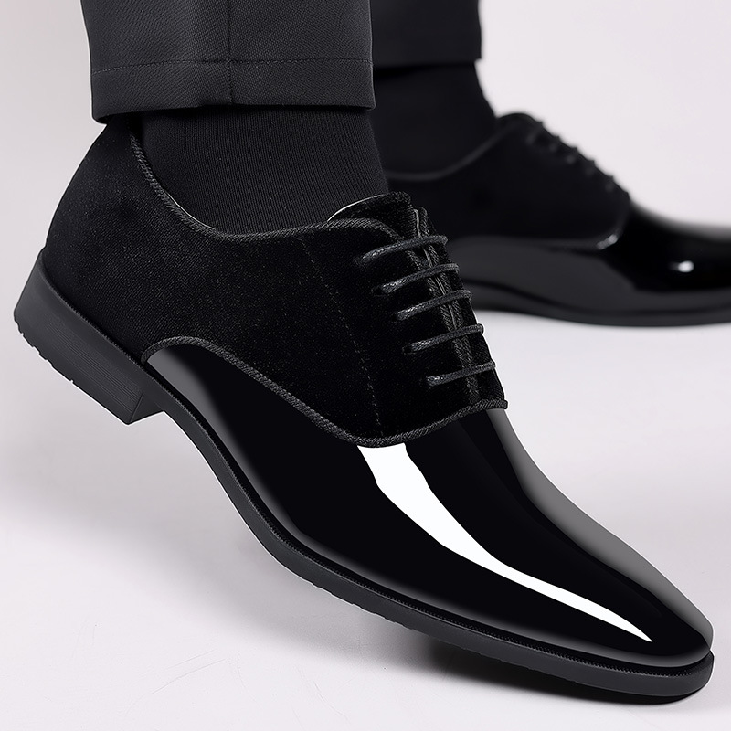 รองเท้าหนังธุรกิจแบบใหม่สำหรับ - Men Shoes For Office Work บทวิจารณ์และราคา