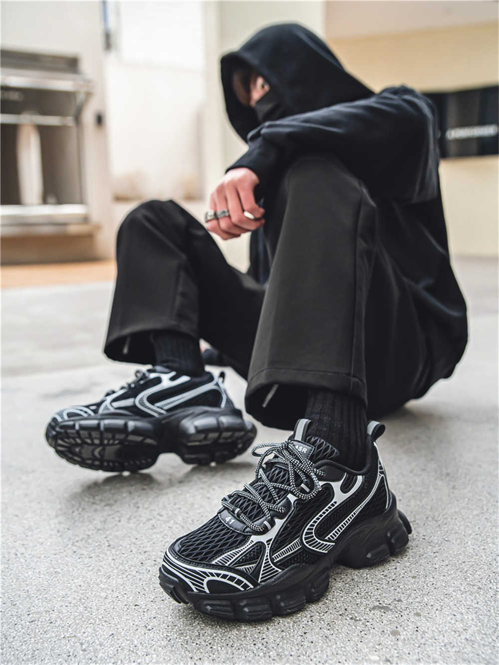 รองเท้าสเก็ตบอร์ดระบายอากาศสำห - Men Shoes Offer บทวิจารณ์และราคา