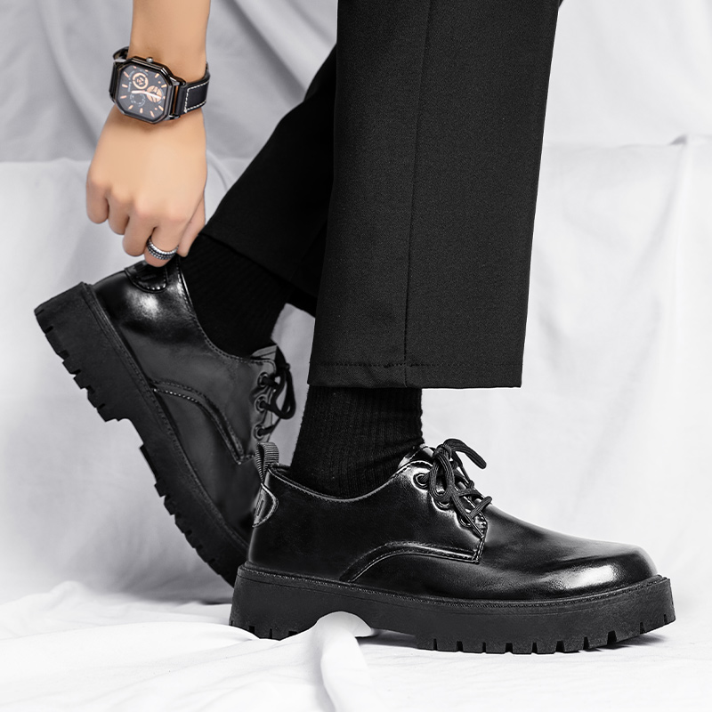 รองเท้าหนังลำลองสำหรับผู้ชาย ร - Men Shoes For Office Work บทวิจารณ์และราคา