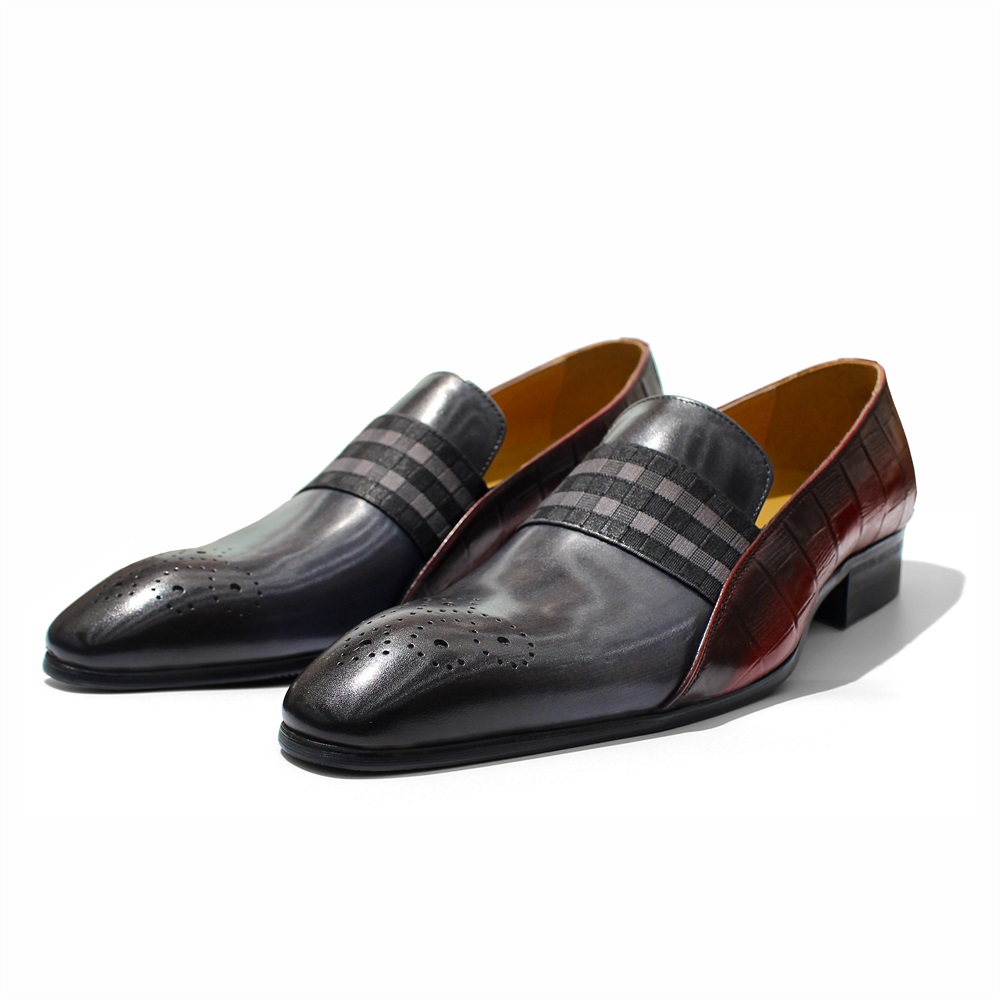 แฟชั่นผู้ชายLoafers Cowhideหนั - Men Shoes Red Tape บทวิจารณ์และราคา