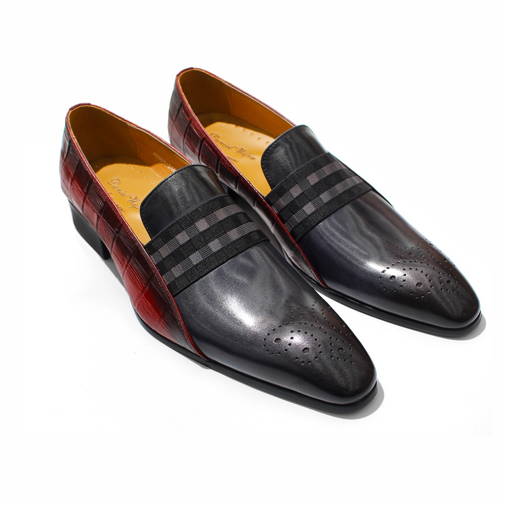แฟชั่นผู้ชายLoafers Cowhideหนั - Men Shoes Red Tape บทวิจารณ์และราคา