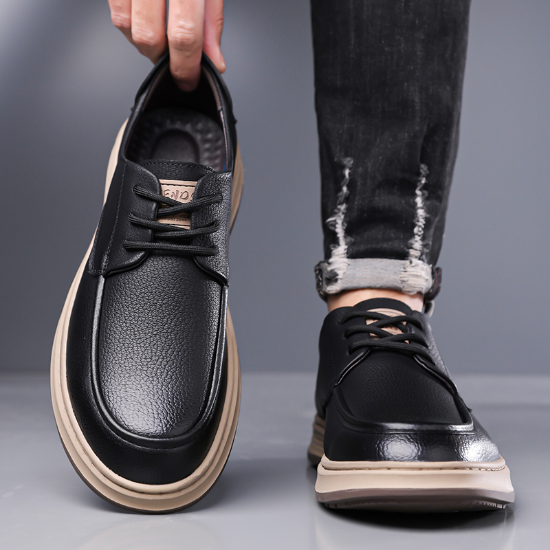 รองเท้าลำลองผู้ชาย คุณภาพสูง ส - Men Shoes For Office Work บทวิจารณ์และราคา