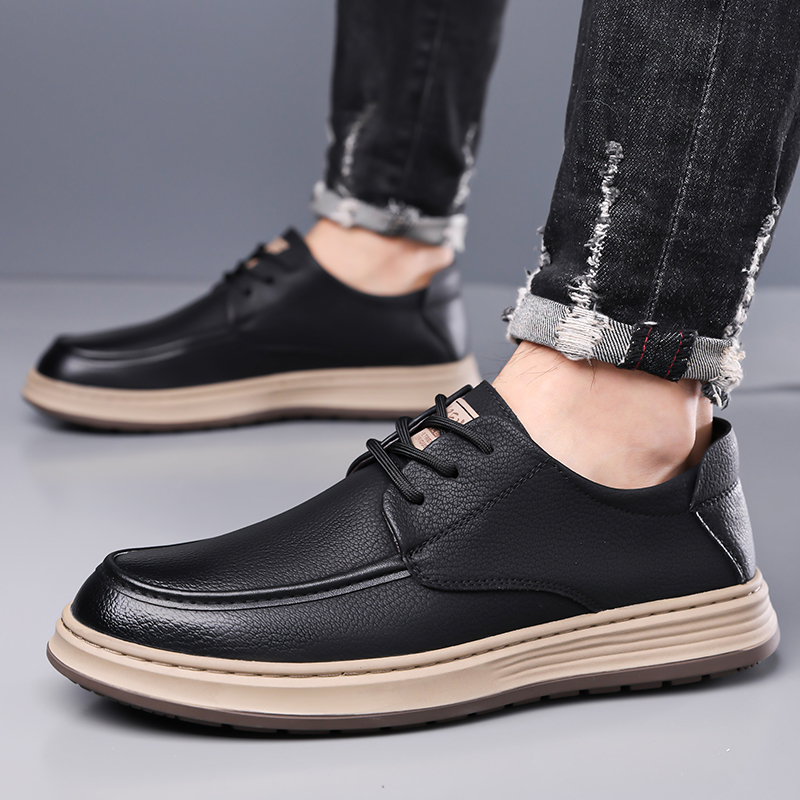รองเท้าลำลองผู้ชาย คุณภาพสูง ส - Men Shoes For Office Work บทวิจารณ์และราคา