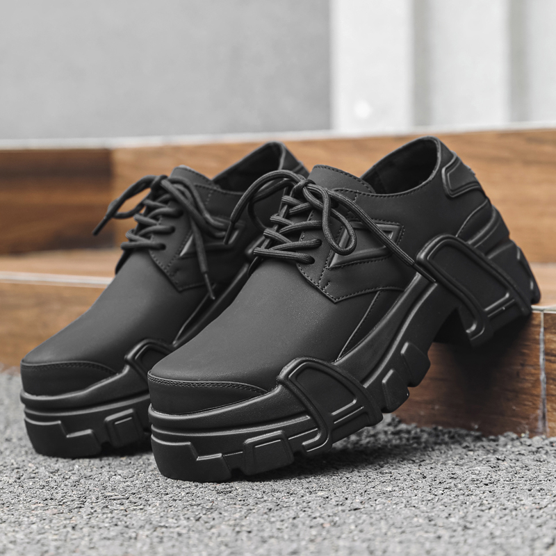 รองเท้าหนังรองเท้าชุดเดรสทางกา - Men Shoes For Office Work บทวิจารณ์และราคา