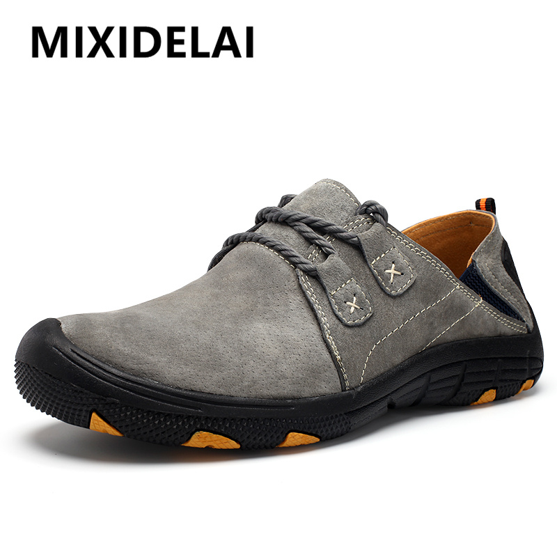 รองเท้าผู้ชายลำลองของใหม่ Plus - Boat Shoe Leather บทวิจารณ์และราคา