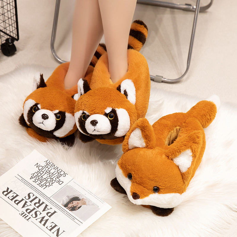 น่ารักสีแดง PANDA Fox รองเท้าผ - Men Shoes Red Tape บทวิจารณ์และราคา
